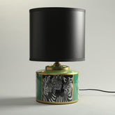 Zebra Retro Table Lamp